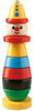 Ravensburger Brio Clown, Stapel-Turm aus Holz, Spielwaren