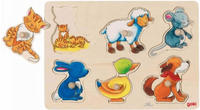 Goki 57929, Goki Hintergrundbildpuzzle Mutter und Kind, Spielzeuge & Spiele >