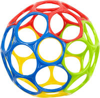 Vedes OB-10340, Vedes Oball Rainbow 10cm rot/blau/gr&uuml;n/gel OB-10340