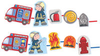 HABA 304652, HABA 304652 F&auml;delspiel Feuerwehr