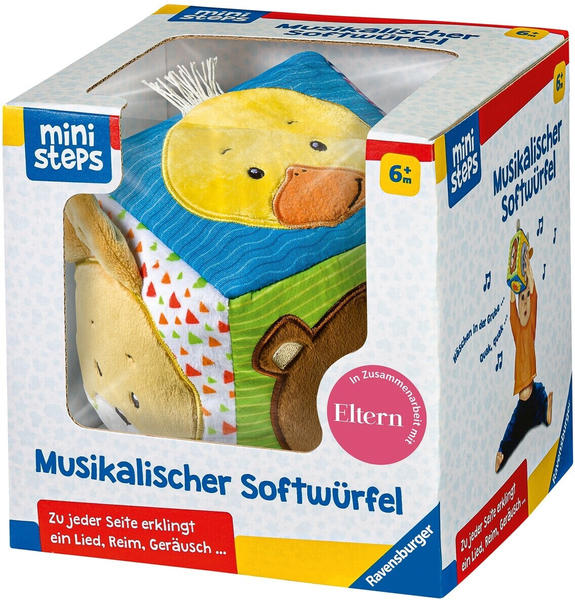 Ravensburger Mini Steps Musikalischer Softwürfel (04162)
