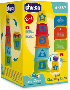 Chicco 2-in-1 Stapeln und Lernen (7930076)