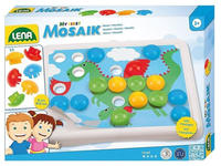 Kreativset LENA "My First Mosaik Tiere", bunt, Kreativsets, Kinder, Kunststoff, Made