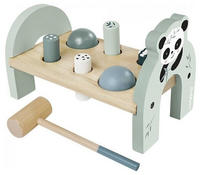 eichhorn 100003802, Eichhorn Klopfbank aus Holz Panda natur