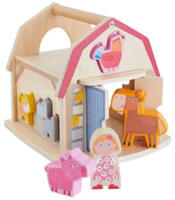 HABA 1306625001 Sortierbox Bauernhof Spielset