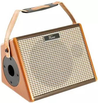 Fame AG-26A Akustikgitarrenverst&auml;rker 2 Kan&auml;le, Bluetooth, integrierter Akku (GIT0053313-000)