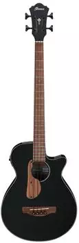 Ibanez AEGB24E-BKH Akustikbass 4-String, schwarz hochglanz (AEGB24E-BKH)