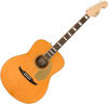 Fender Palomino Vintage Aged Natural OV Gold Pickguard Electro-Acoustic Guitar...