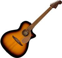 Fender Newporter Player Sunburst Western Gitarre