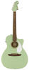 Fender Newporter Player Surf Green WN White Pickguard Electro-Acoustic Guitar