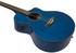 Dimavery STW-90 Westerngitarre crystal blue