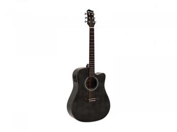Dimavery STW-90 Westerngitarre vintage black