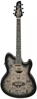 Ibanez TCY10PA Westerngitarre Transparent Brown Black Burst (TCY10PA-BKB)