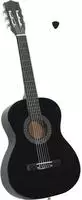 vidaXL Klassikgitarre f&uuml;r Anf&auml;nger und Kinder Schwarz 3/4 36"