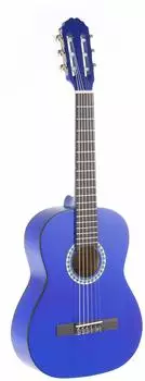 GEWA Pure Basic Klassikgitarre 1/2, transparent blau (PS510125)