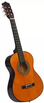 vidaXL Klassische Gitarre 1/2 34" Lindenholz, Kinder (70128)