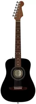 Fender Redondo Mini Akustikgitarre Fichtendecke, schwarz, mit Tasche (0974101106)