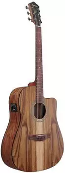 Ibanez V40WSCE Westerngitarre Dreadnought Cutaway, open pore brown (V40WSCE-OPB)