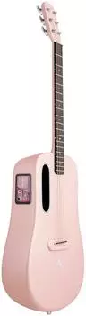Lava Music ME4 Carbon 38'' Gitarre, rosa, mit Airflow-Tasche (LVC38PK)