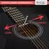 Rocktile WSC-4C-BK Westerngitarre Concert Cutaway, schwarz (00113544)