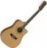 Rocktile WSD12-50C 12-saitige Westerngitarre Dreadnought Cutaway natur (00102414)