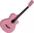 Rocktile WSC-4C-PK Westerngitarre Concert Cutaway, pink (00113546)