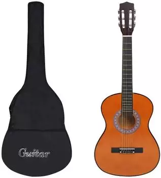 vidaXL Klassikgitarre für Anfänger 3/4 36" mit Tasche (3055890)
