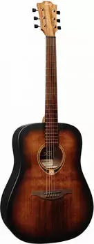 LAG Tramontane T70D Dreadnought, Engelmann-Fichte Decke, Satin Burst (T70D-B&B)