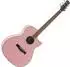 Rocktile WSC-150C Akustik-Westerngitarre Grand Auditorium Cutaway, pink (00102421)