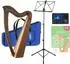 Classic Cantabile H-22 WN Keltische Harfe 22 Saiten, Walnuss, Set (00101871)