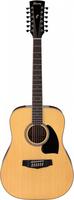 Ibanez PF1512-NT, Ibanez PF1512-NT 12-String Natural 12 saitige Akustikgitarre Natur