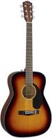Fender 0970150032, Fender CC-60S Concert 3-Tone Sunburst Akustikgitarre Folk Gitarre