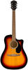 Fender FA-125CE Dreadnought WN Sunburst Electro-Acoustic Guitar with FE-A2...