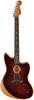 Fender 0972033137, Fender American Acoustasonic All-Mahogany Jazzmaster Bourbon...