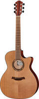 Baton Rouge Westerngitarre, natural, Rechtsh&auml;nder, Auditorium Cutaway, 63 cm, 6