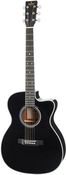 Sigma Guitars 000MC-1E-BK Black