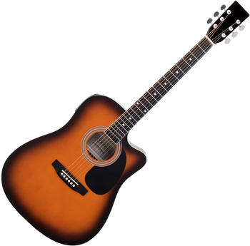 Classic Cantabile Folk 5 Pieces sunburst