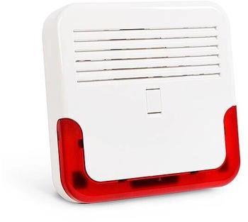 Satel Opt.-akust. Außensirene rot 120dB (SP-6500 R)