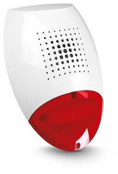 Satel Opt.-akust. Außensirene rot 120dB (SP-500 R)