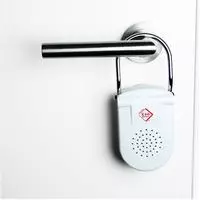 KH SECURITY KH 100183 - Elektronischer T&uuml;rgriff-Alarm, mobile Alarmanlage (100183)
