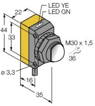 Turck Einweg- QS30ARX 3071560 1St.