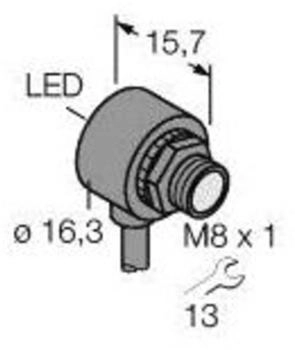 Turck Einweg- T8RP6R 3066669 1St.