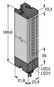 Turck Einweg- LX6E Schutzfeldhöhe 143mm (3002670)