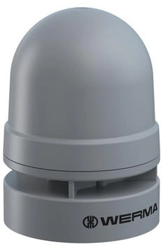 Werma Mini Sounder Signalsirene Dauer/Puls 24VAC/DC GY (160.700.75)