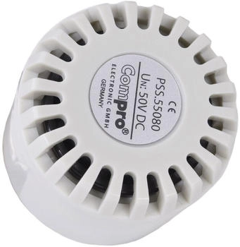Compro Signalsirene PSS.55.030.W PSS.55.030 Einzelton 12 V/DC 110 dB