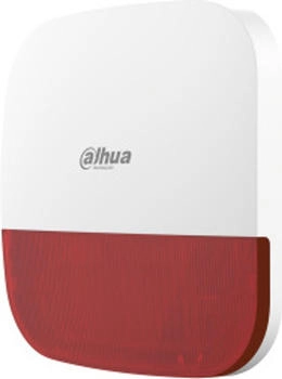 Dahua Drahtlose Au&szlig;ensirene mit Rotlicht 110dB IP65 (ARA13-W2(868))