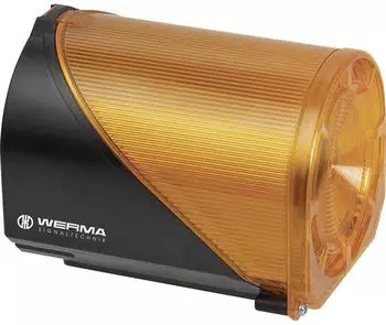 Werma Kombi-Signalgeber LED Gelb 230V/AC 110dB (444.300.68)