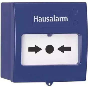 Indexa BA10HM Handmelder blau AP/UP (12404)