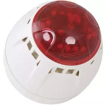Compro Chiasso Razor Kombi-Signalgeber LED, 9-28V/DC, 100dB, IP65, Wei&szlig; (CH/100/AV/DW)