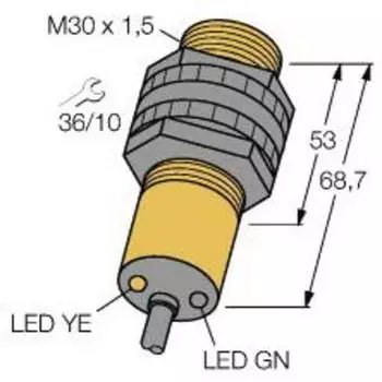 Turck S30AW3R Einweglichtschranke Empf&auml;nger 60m (3033895)